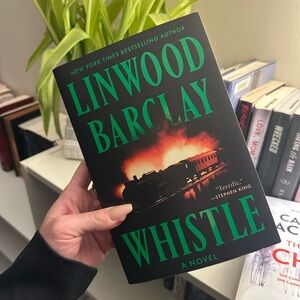 'Whistle' Novel - Black and Green Cover